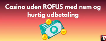 Casino Online Uden Om Rufus Din Guide til Sikker Spiloplevelse
