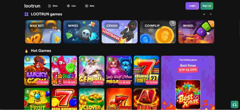 LootRUn Casino — официальный сайт для азартных игроков 717895334